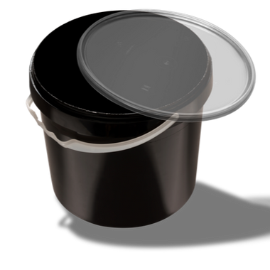 4500ml Round Briyani Buckets - Pack of 40