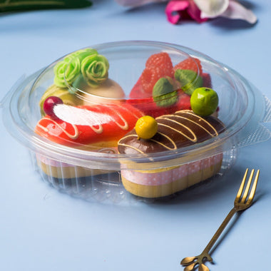 TF-RO-H-20 Oz - 600cc Round Containers - Pack of 100