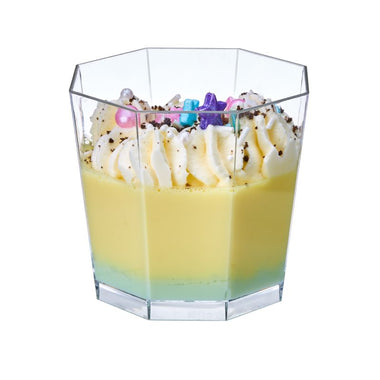 GD 26 - Round Transparent Mousse Cups - Pack of 100