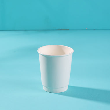 White Double Wall Glasses - Pack of 100