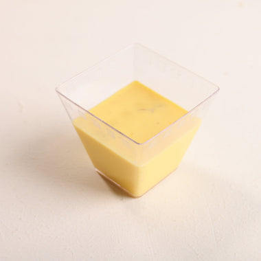 PS-1 - 125ml Square Transparent Mousse Cups - Pack of 100