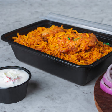 RE24 - 750ml Export Quality Rectangle Thinwall Containers - Pack of 100