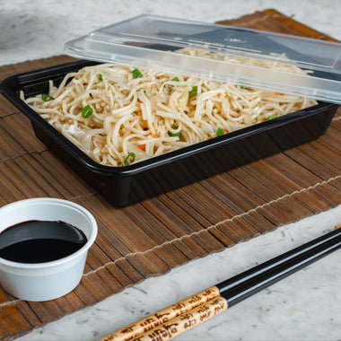 RE32 - 1000ml Export Quality Rectangle Thinwall Containers - Pack of 100