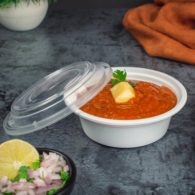 RO10 - 300ml Export Quality Round Thinwall Containers - Pack of 100