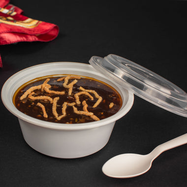 RO12 - 350ml Export Quality Round Thinwall Containers - Pack of 100