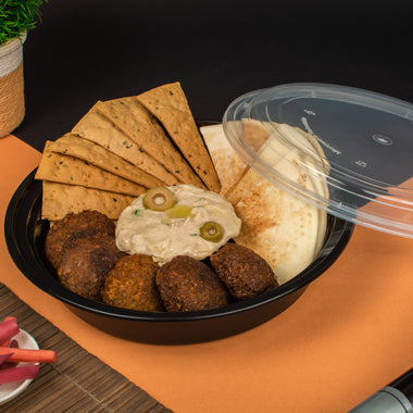 RO48 - 1500ml Export Quality Round Thinwall Containers - Pack of 100