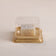 Gold Square Brownie Box - Big - Pack of 100