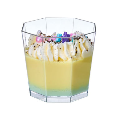 GD 26 - Round Transparent Mousse Cups - Pack of 100
