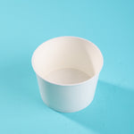 White Food Paper Container