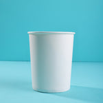 White Food Paper Container